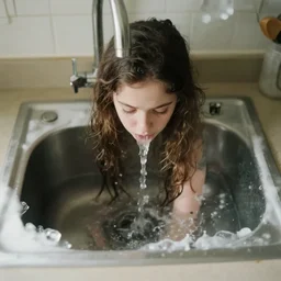 sadie sink inside a kitchen sink