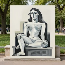 sunday in the park with george, picasso,
