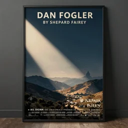 dan fogler poster by shepard fairey