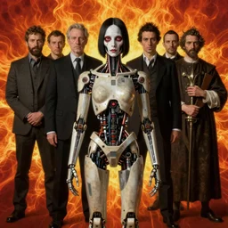 schizophrenic cyborg, by ayami kojima, by francis bacon, by theodore gericault, by karol bak, greg hildebrandt, by mark brooks, by alex grey, by zdzisław beksinski, by caravaggio, wrapped thermal background