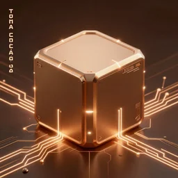 symmetry!! ethiopian prince of technology, solid cube of light, hard edges, product render retro - futuristic poster scifi, lasers and neon circuits, brown skin man ethiopian prince, intricate, elegant, highly detailed, digital painting, artstation, concept art, smooth, sharp focus, illustration, dreamlike, art by artgerm