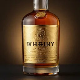 whiskey, packaging design, premium quality, gold foil, embossed, glass bottle, front label, behance, packaging of the world