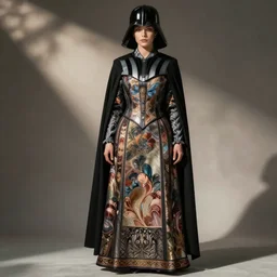 jugendstil dress for female darth mother