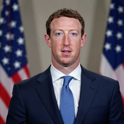Mark Zuckerberg presidential portrait