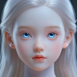 stunning hyperdetailed upclose symmetrical portrait of 2 0 year old caucasian cyborg girl with translucent porcelain skin, lush thick hair, big electric eyes, ultra detailed ornate neon wire lacing, ultra detailed steampunk cyborg implants, complex white nano mechanical flowers, micro detail, by satoshi kon, sharp focus, trending on artstation hq, deviantart, pinterest, 8 k
