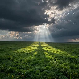 dreams on a wide flat plant