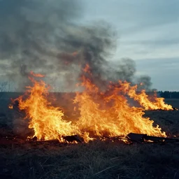the world is on fire, photo by william eggelston