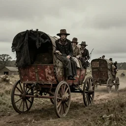 a caravan of victorian undead