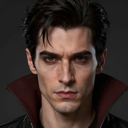 Jared Lato as dracula highly detailed, detailed face, digital art, trending on artstation