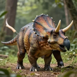 a real life triceratops