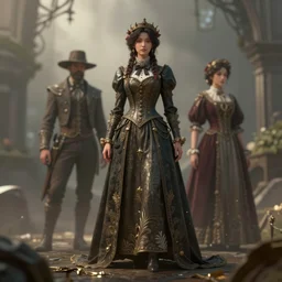 UI,victorian by victo ngai and andreas rocha and greg rutkowski, Trending on artstation,unreal engine,8k hd wallpaperjpeg artifact,blur,artfact