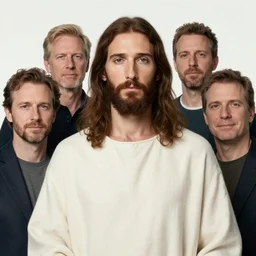 portrait of jesus. award winning photography, nuri iyem, james gurney, james jean, greg rutkowski, anato finnstark