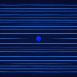 blue lines and a single blue dot