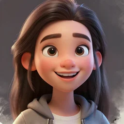 Clothed,worksafe.CGSociety,by WLOP,ilya kuvshinov,krenz cushart,Greg Rutkowski,trending on artstation.Zbrush sculpt,Octane render,Maya,Houdini,VFX.Close-up cartoonish young cute Hungarian Romanian Vietnamese AV idol actress girl face,expressing joy,silky hair,deep eyes.Watercolor painting.Cinematic atmosphere,sharp focus,volumetric lighting.
