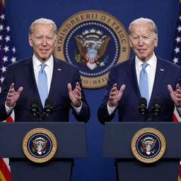 joe biden debating shark franklin booth