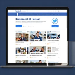 a website like facebook combined with twitter