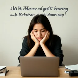 a job that never gets boring