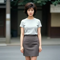 A Japanese woman in a miniskirt, 1966