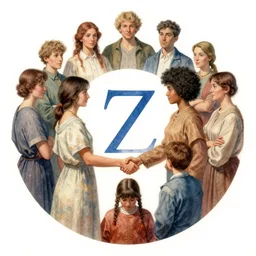 the circle complete, greek symbol zeta, diversity team, european, afro, asian,, handshake, highly detailed, digital painting, watercolor, soviet realism, engraving, artstation, concept art, smooth, sharp focus, vivid grunge, manga, illustration, unreal engine 5, 8 k, art by bilibin and kuvshinov and malevich and mucha