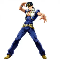 ''killer queen from jojo's bizarre adventure, official art, dynamic pose, concept art, very detailed, digital paintting, jojo's, artstation, high quality, 8 k''