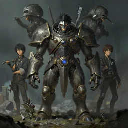 greg manchess concept art of a the chromespork dimension, key visual, ambient lighting, highly detailed, digital painting, artstation, concept art, sharp focus, by makoto shinkai and akihiko yoshida and hidari and wlop and greg rutkowski