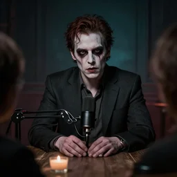 a creepy interview with lucifer on a youtube podcast