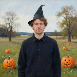 portrait 🎃 scenic environment by andreas achenbach