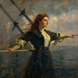 Titanic, oil-on-canvas by Ivan Aivazovsky