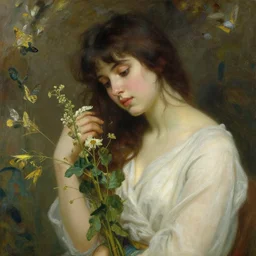 aesthetic by Bouguereau