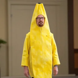 walter white in banana suit