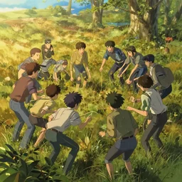 and all the time we have struggled without a reason way out all the grounds based our fight no one remembers anymore why, greg rutkowski, rhads, ferdinand knab, makoto shinkai, lois van baarle, ilya kuvshinov, rossdraws, tom bagshaw, global illumination, intricate, detailed, atmospheric lighting, golden hour