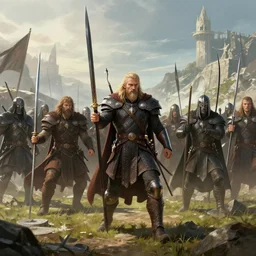 The battle for Helms Deep, smooth, sharp focus, illustration, realistic, cinematic, artstation, cinematic, award winning, original modern artwork, rgb ethereal lighting,8k