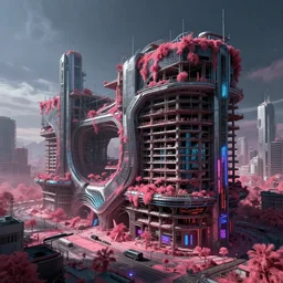 a beautiful hyperdetailed highly detailed museum industrial architecture city unfinished building by santiago calatrava, bladerunner 2 0 4 9 myst cgsociety water postcyberpunk infrared futuristic san andreas dieselpunk neon signs tundra galactic, archdaily, wallpaper, highly detailed, trending on artstation.