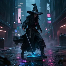 witch cyberbroom in nightcity