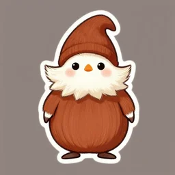 character design of cute niffler, cartoon style