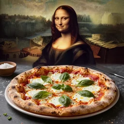 A recipe on how to compose a pizza Margherita, by Leonardo da vinci