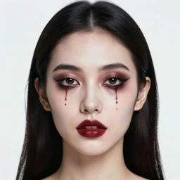 Face the ugliest in the entire universe. Cosmetics advertisement