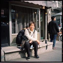 Candid Street Photography. Kodak Portra 400 Color Negative Film