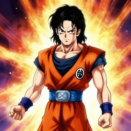 michael jackson as goku, anime