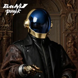 daft punk album cover in the style of alexandre cabanel, renaissance, intricate detail, high resolution, moody