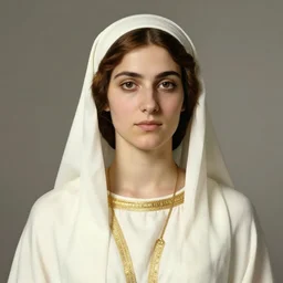 Ancient Israelite female portrait by Norman Rockwell