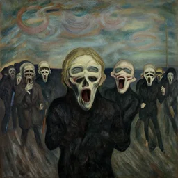 the scream by zdzislaw beksinski