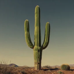 A gigantic cactus, the lone plant on an entire planet. By Jason Shawn Alexander and Faye Wong. Trending on ArtStation and Twitter, favorites on Deviantart and r/Art