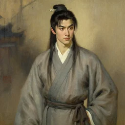 wuxia, attractive male, character design, painting by gaston bussiere, craig mullins, j. c. leyendecker