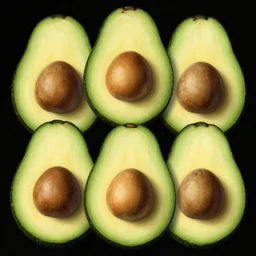 avocado faces by giuseppe arcimboldo