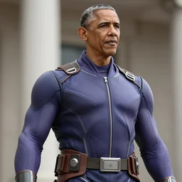 thanos as barack obama, highly detailed