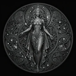 sparkle, dark fantasy, intricate, elegant, highly detailed, digital painting, artstation, concept art, matte, sharp focus, illustration, art by artgerm and alphonse mucha