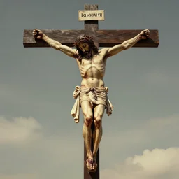 Crucifixion of Jesus concept art of Hicham Habchi, trending on ArtStationH, very detailed, high quality