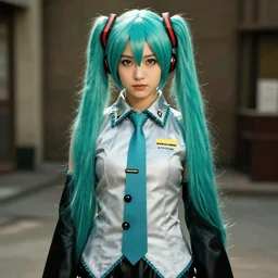 cinematic still photo of hatsune miku as a real gangster in the goodfellas ( 1 9 9 0 ). photo by annie leibovitz