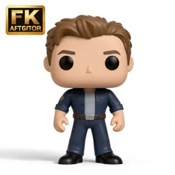full body 3 d render of chris hemsworth as a funko pop, studio lighting, white background, blender, trending on artstation, 8 k, highly detailed